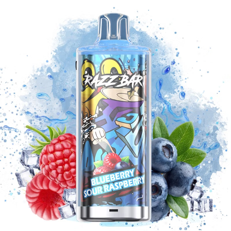 Razz Bar 60K Blueberry Sour Raspberry