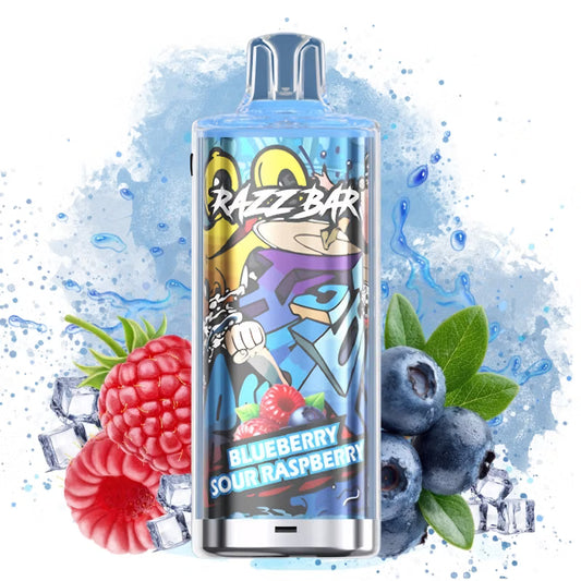 Razz Bar 60K Blueberry Sour Raspberry