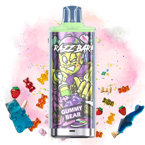 Razz Bar 60K Gummy Bear