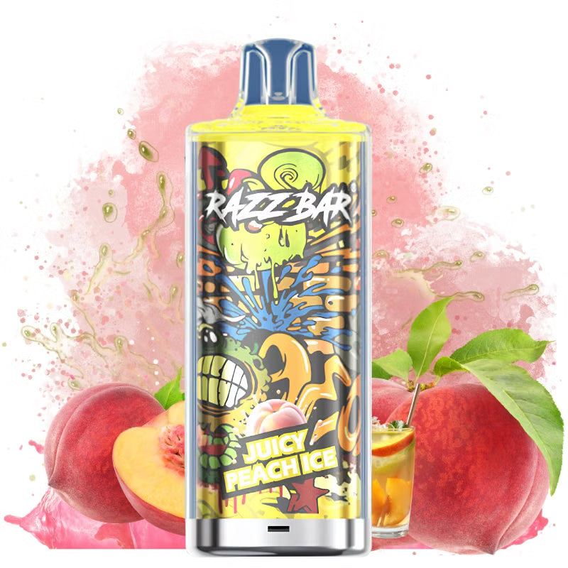 Razz Bar 60K Juice peach ice