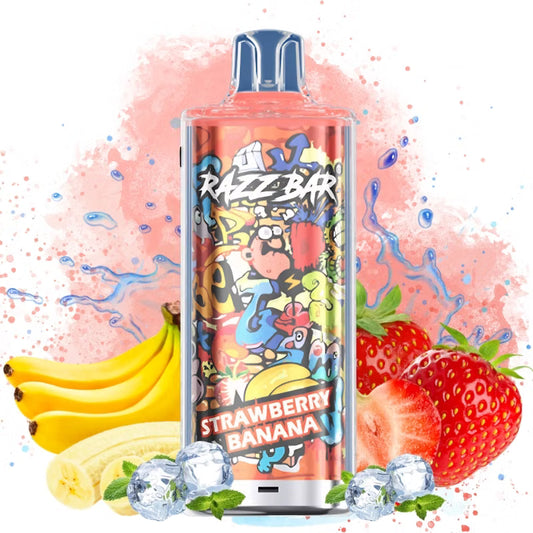 Razz Bar 60K Strawberry Banana