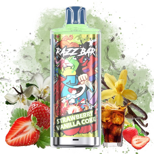 Razz Bar 60K Strawberry vainilla coke